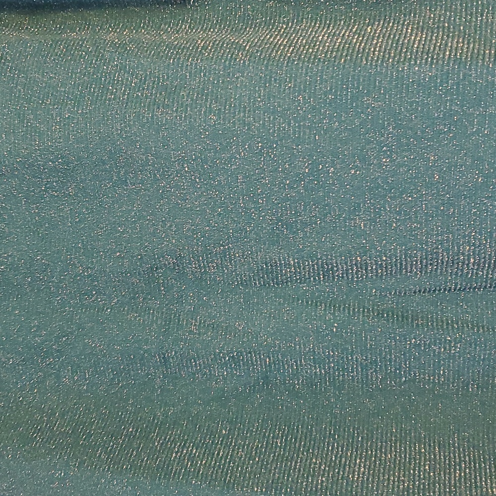 Elegant Teal Shimmering Top - Picture 4 of 10